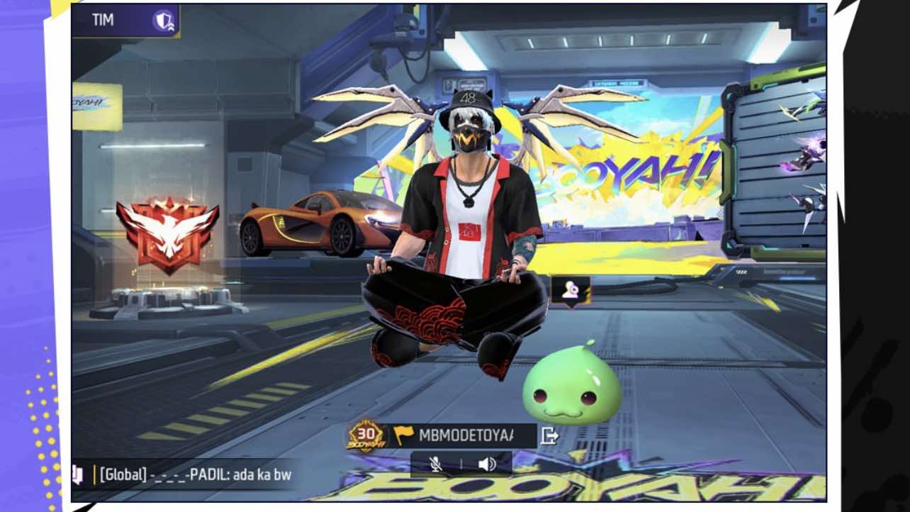 Cara Mendapatkan Emote Free Fire Gratis,  Emote Sedang Duduk Bermeditasi !