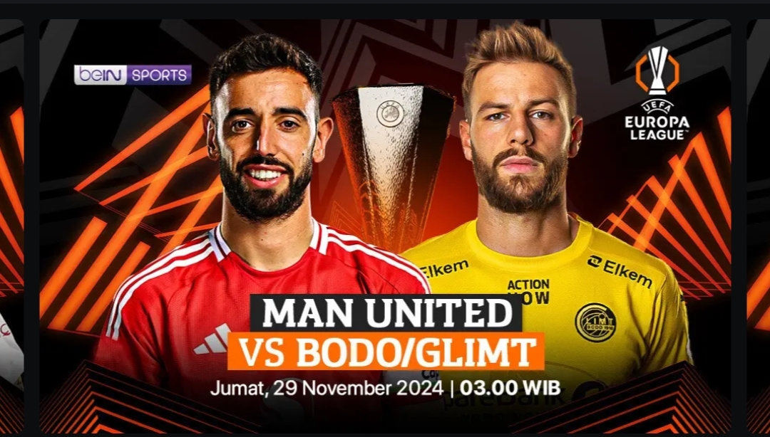 Live Streaming Liga Europa 2024-2025 : Manchester United vs Bodo/Glimt, Dimulai Pukul 03.00 WIB