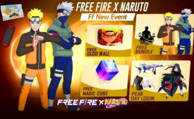 Bocoran Skin dan Bundle Free Fire x Naruto, Akan Ada Kakashi Hatake !
