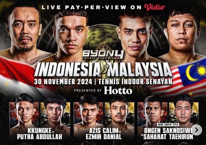 Jadwal dan Cara Nonton Byon Combat Showbiz Vol.4, Dimulai Petang Nanti ! 