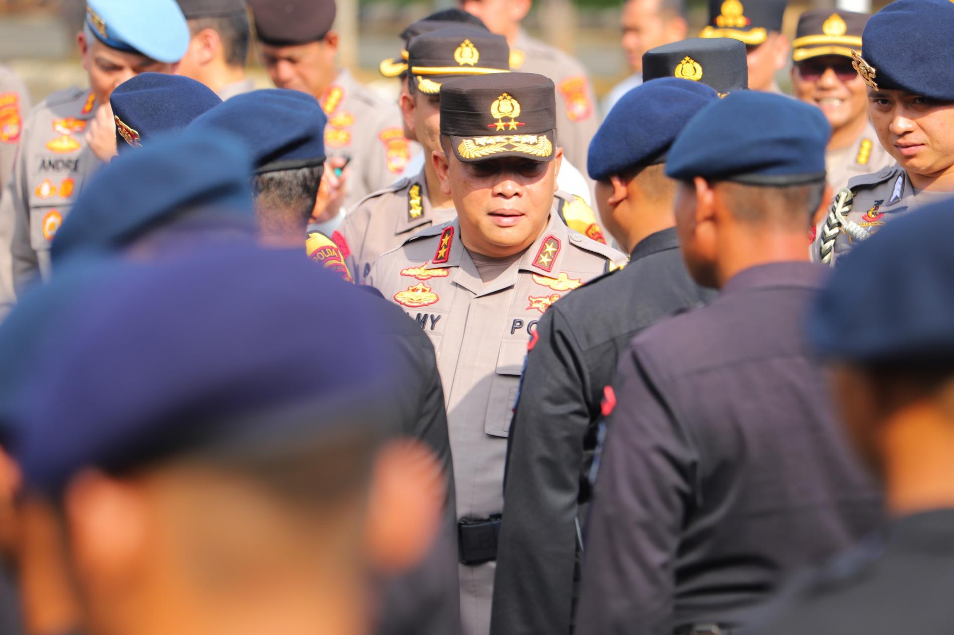 Sesuai Arahan Prabowo, Polda Lampung Akan Gulung Narkoba, Korupsi, dan Judi
