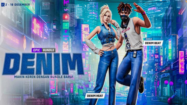 Begini Cara Mendapatkan Bundle Denim Free Fire Edisi Terbatas, Tampil Stylish di Arena !