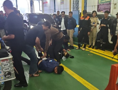 Dramatis, 2 Pelaku Pecah Kaca Mobil Dibekuk di Lambung Kapal Ferry