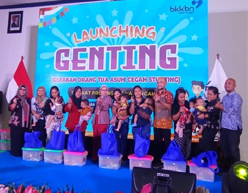 BKKBN Jateng Launching Genting untuk Tuntaskan Sejuta Anak Stunting