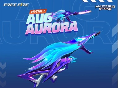 Daftar Skin Senjata Baru Free Fire di Update Winterlands Aurora, Ada AUG, AWM Hingga Katana Versi Aurora !