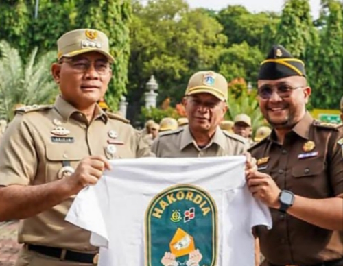ASN Berbondong-bondong Ikuti Apel Hari Anti Korupsi, Wali Kota Arifin Beri Wejangan Arahan Singkat Camat dan Lurah