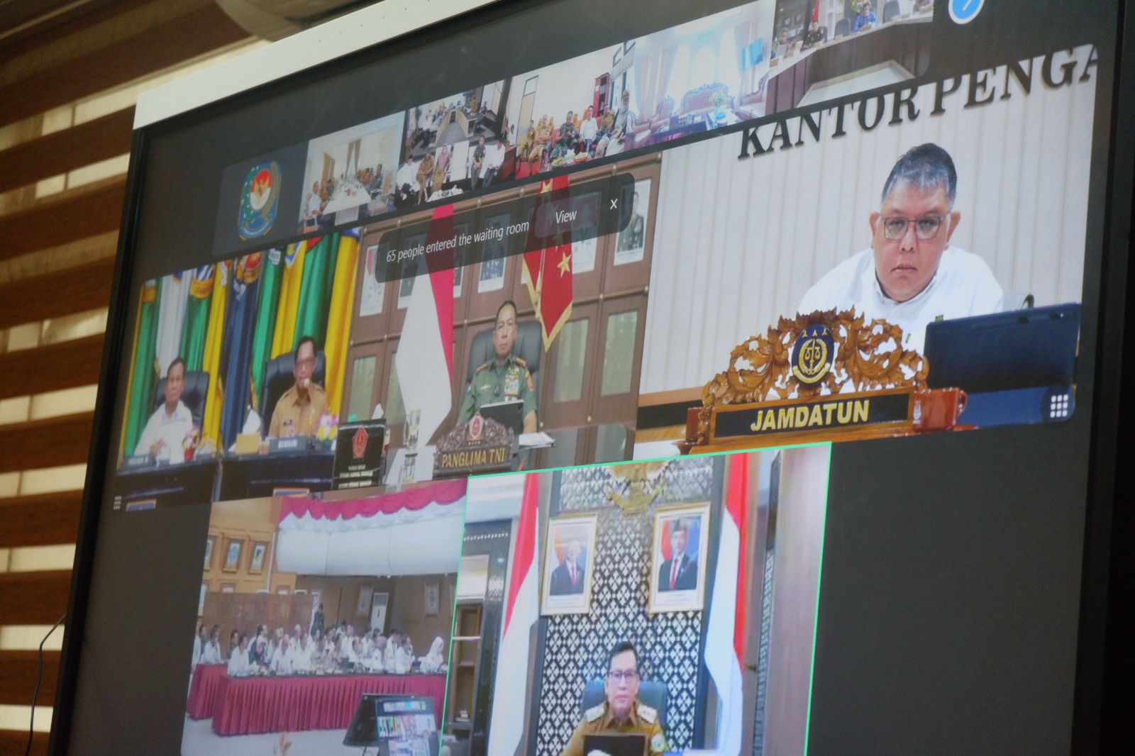 JAM-Datun Menghadiri Rapat Koordinasi Pengendalian Inflasi Daerah Tahun 2024