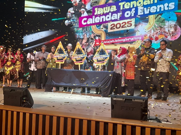 Luncurkan Calendar of Events 2025, Jawa Tengah Tawarkan Wisata Penuh Makna