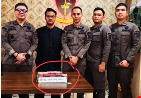 Dimejahijaukan, Paijo Baru Kembalikan Kerugian Negara ke Kejari Tuba