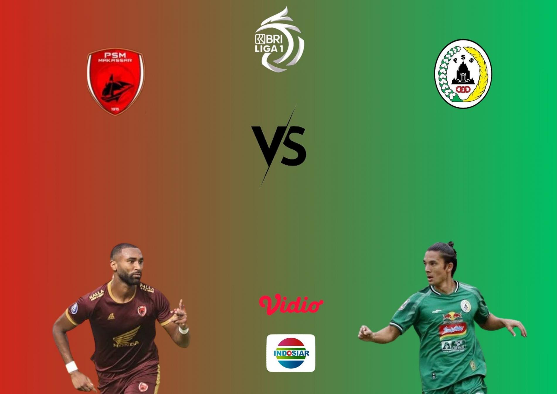 Liga 1 2024-2025 : Live Streaming Pertandingan PSM Makassar vs PSS Sleman, Sedang Berlangsung! 