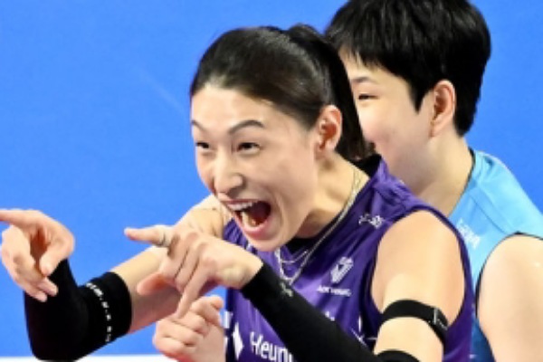 Pink Spiders Dan Kim Yeo  Kyung, Raih Rekor Bersejarah di V-League, Klasemen Red Spark Naik