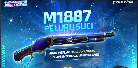 Begini Cara Mendapatkan Skin M1887 Peluru Suci Secara Gratis ! Klaim Secepatnya