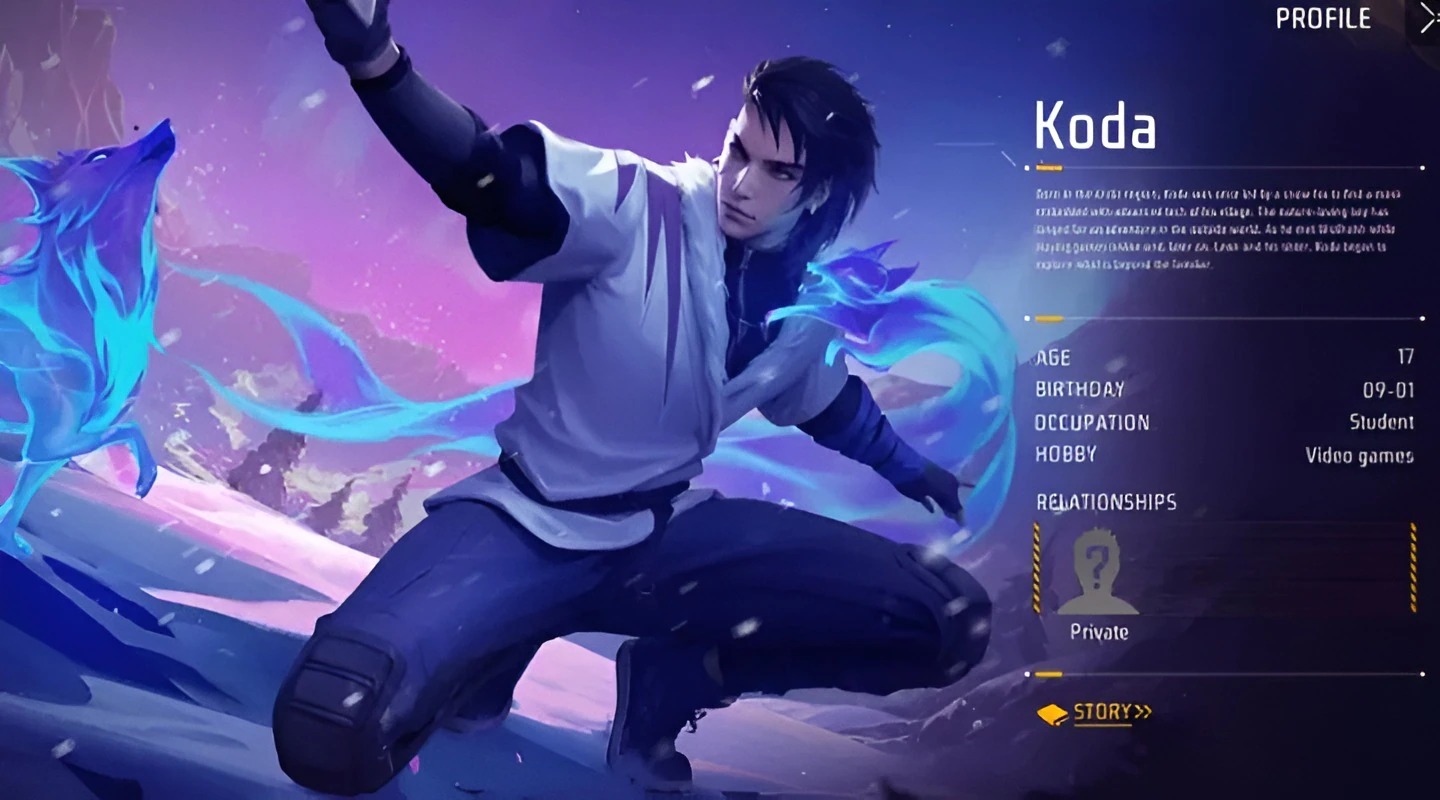 Begini Cara Mendapatkan Karakter Baru Free Fire, Koda ! Musuh Tak Bisa Bersembunyi 