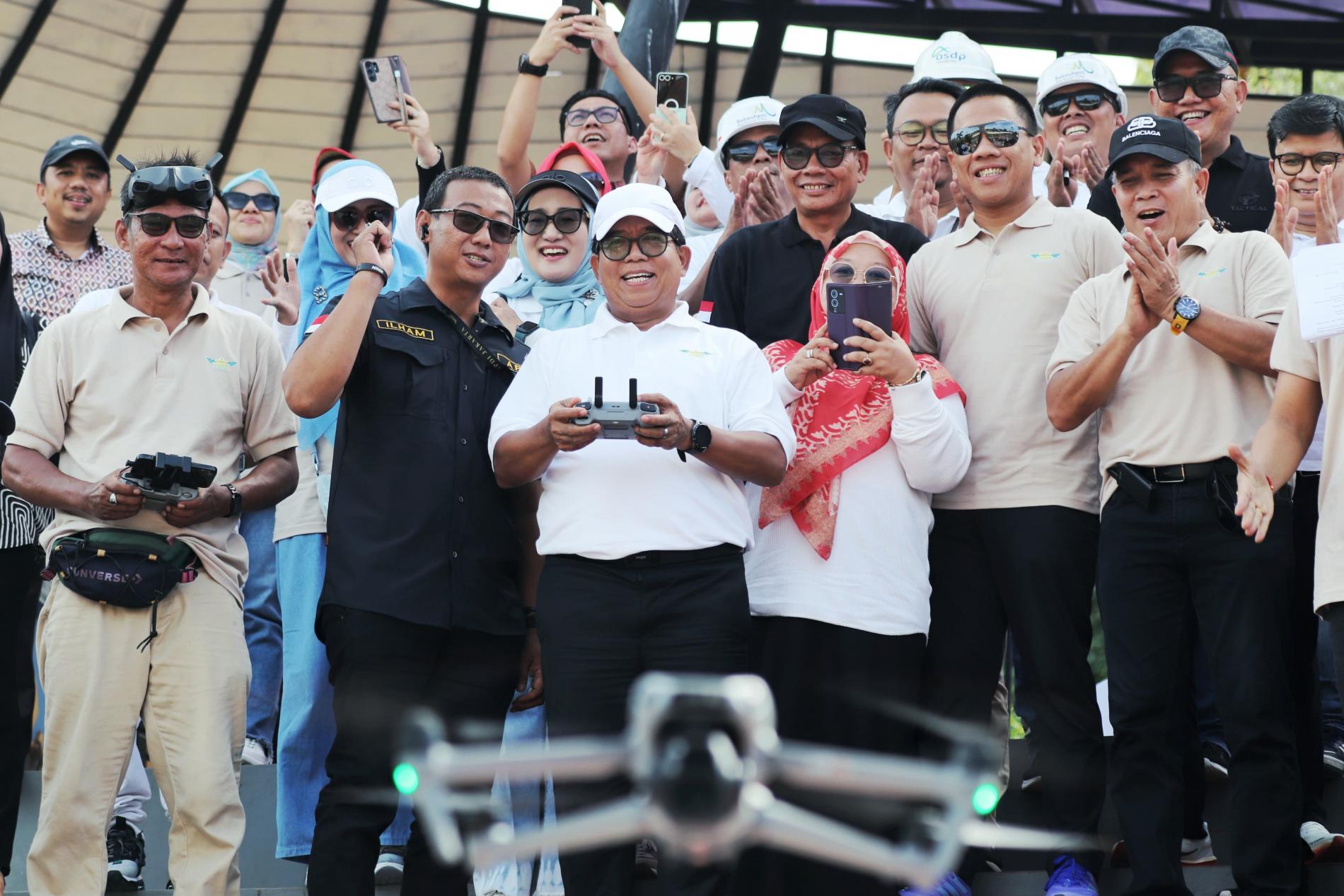 Pj. Gubernur Lampung Buka Kompetisi Drone Wonderful Lampung 2024