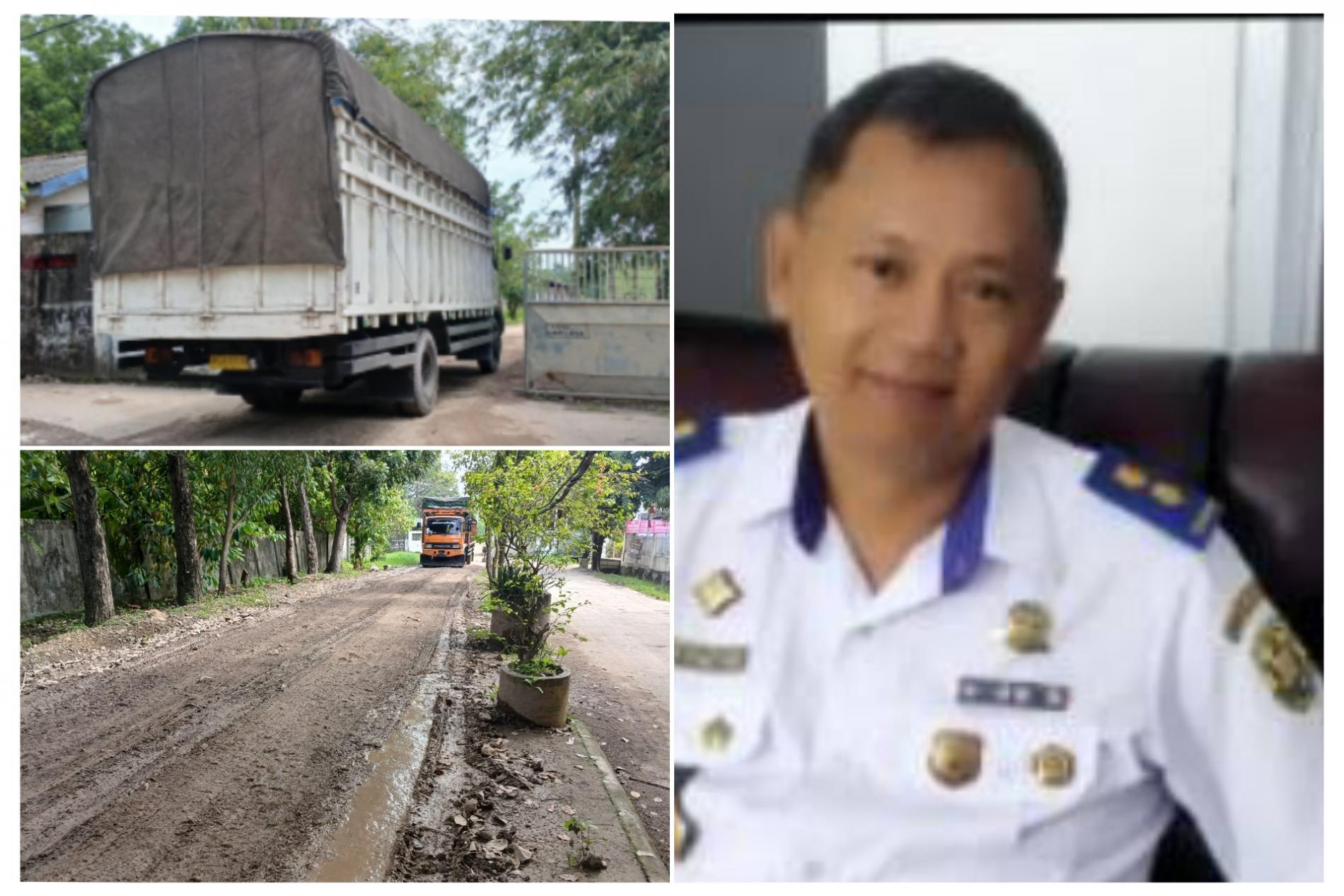 Truk Hancurkan Jalan Lingkungan, Pemilik Gudang Harus Tanggung Jawab  , 