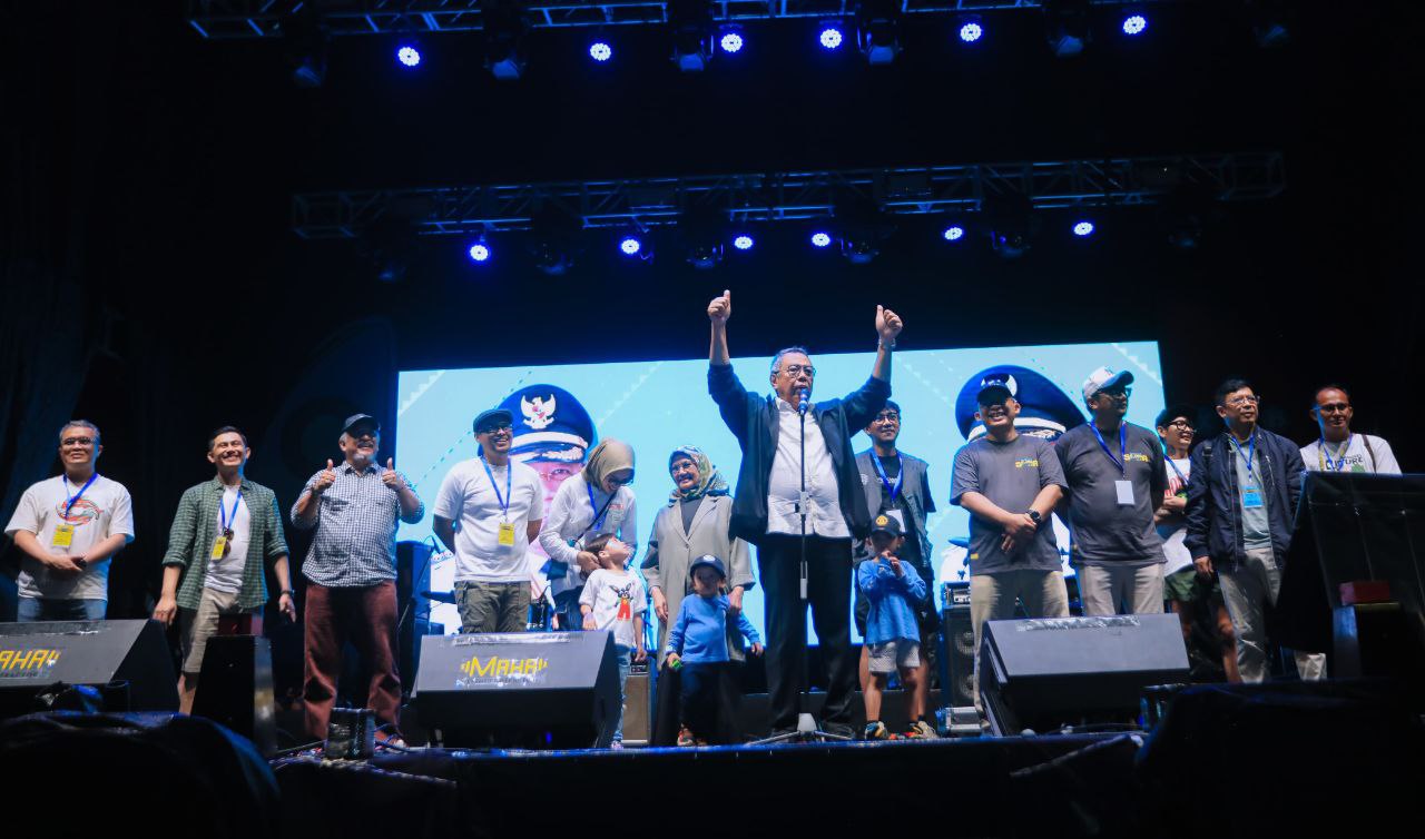 Dari Yura hingga Diskopantera, Tangsel Sejiwa Fest 2024 Membara di Tengah Hujan