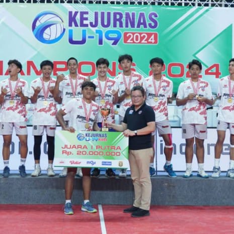 Tim Voli Jakarta dan Jatim Juara Kejurnas Bola Voli U-19 di GOR Siger Kimaja