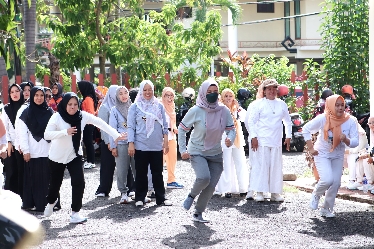 Semarak Lomba HUT Ke-25 Dharma Wanita Persatuan Provinsi Lampung