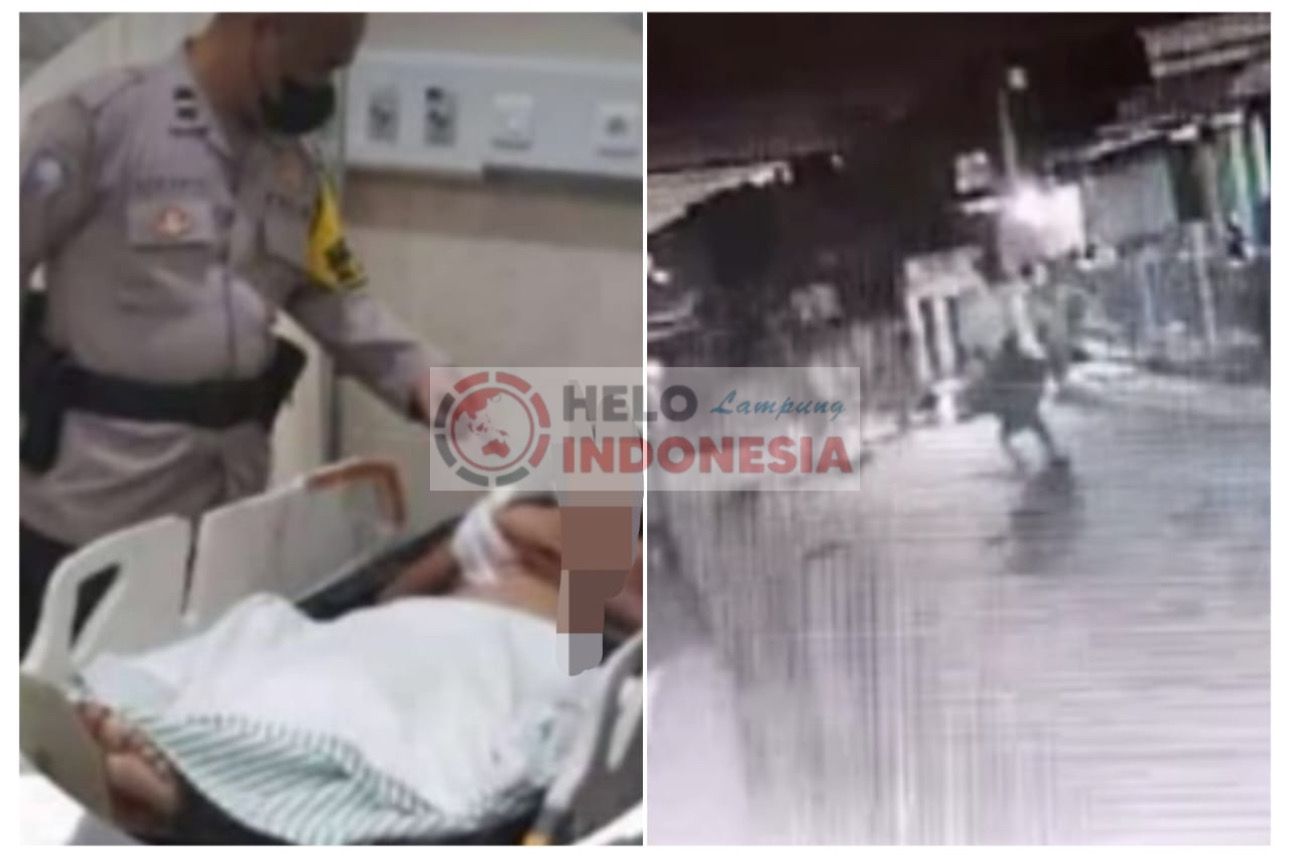 Pelajar SMPN 25 Bandarlampung Tewas Dibacok Celurit Panjang Geng Remaja