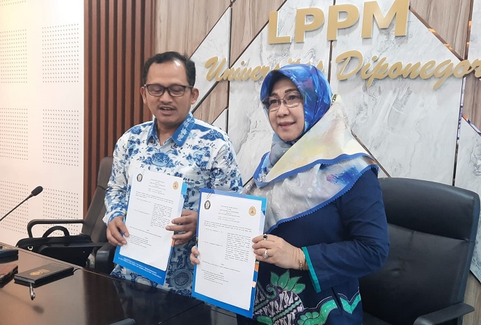LPPM USM – LPPM Undip Jalin Kerja Sama Empat Bidang