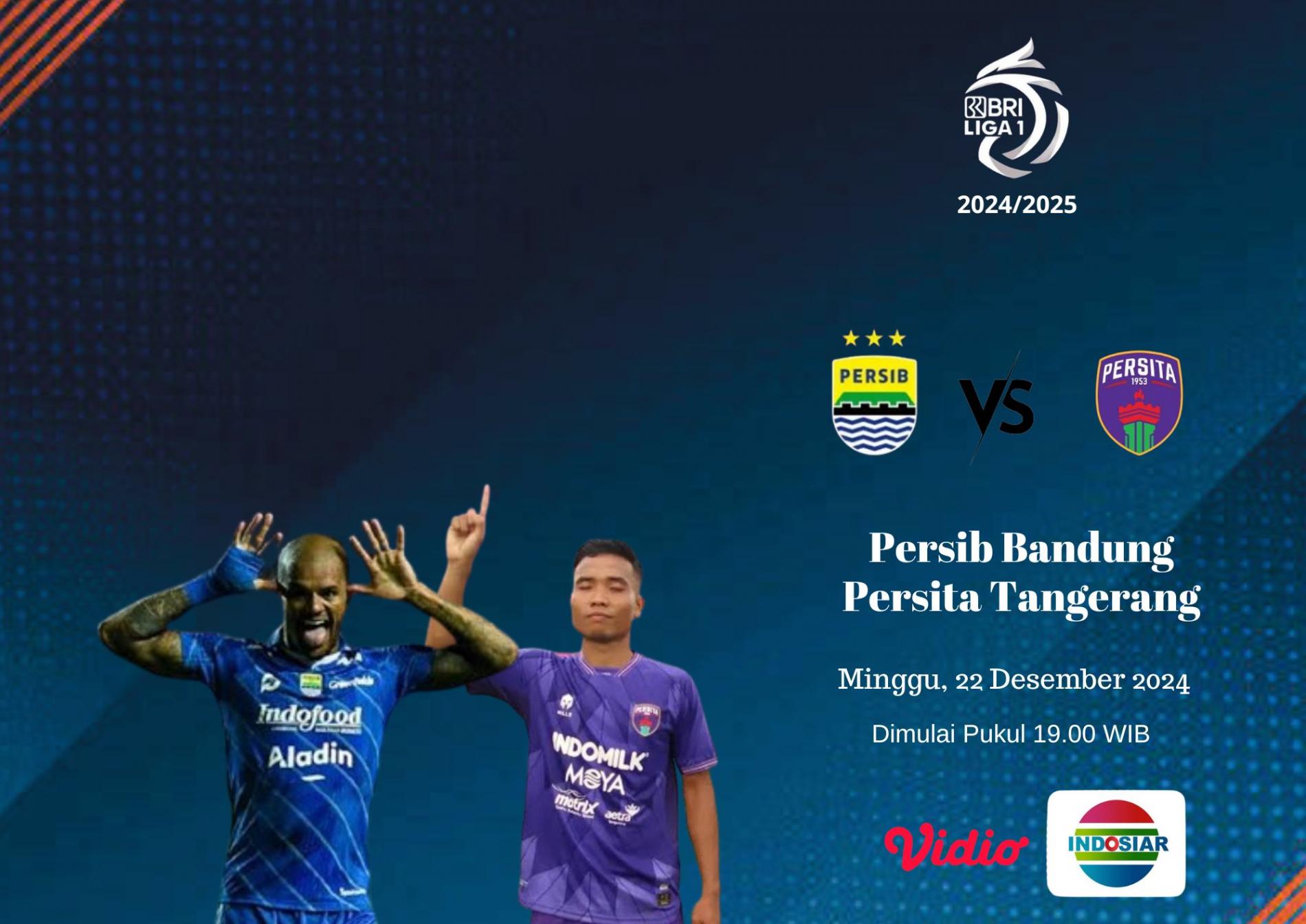 Liga 1 2024-2025 : Persib Bandung vs Persita Tangerang, Sedang Berlangsung! 