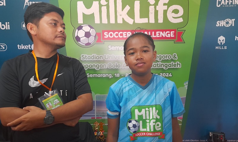Kisah Kayana di MilkLife Soccer Challenge Semarang 2: Top Scorer yang Idolakan Reva Oktaviani