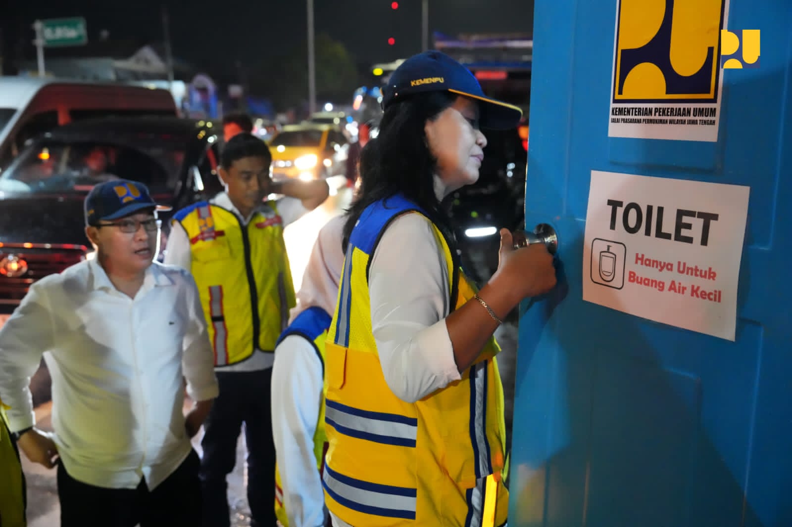 Wamen Diana Tinjau Kesiapan Posko Nataru 2024/2025 di Jawa Tengah