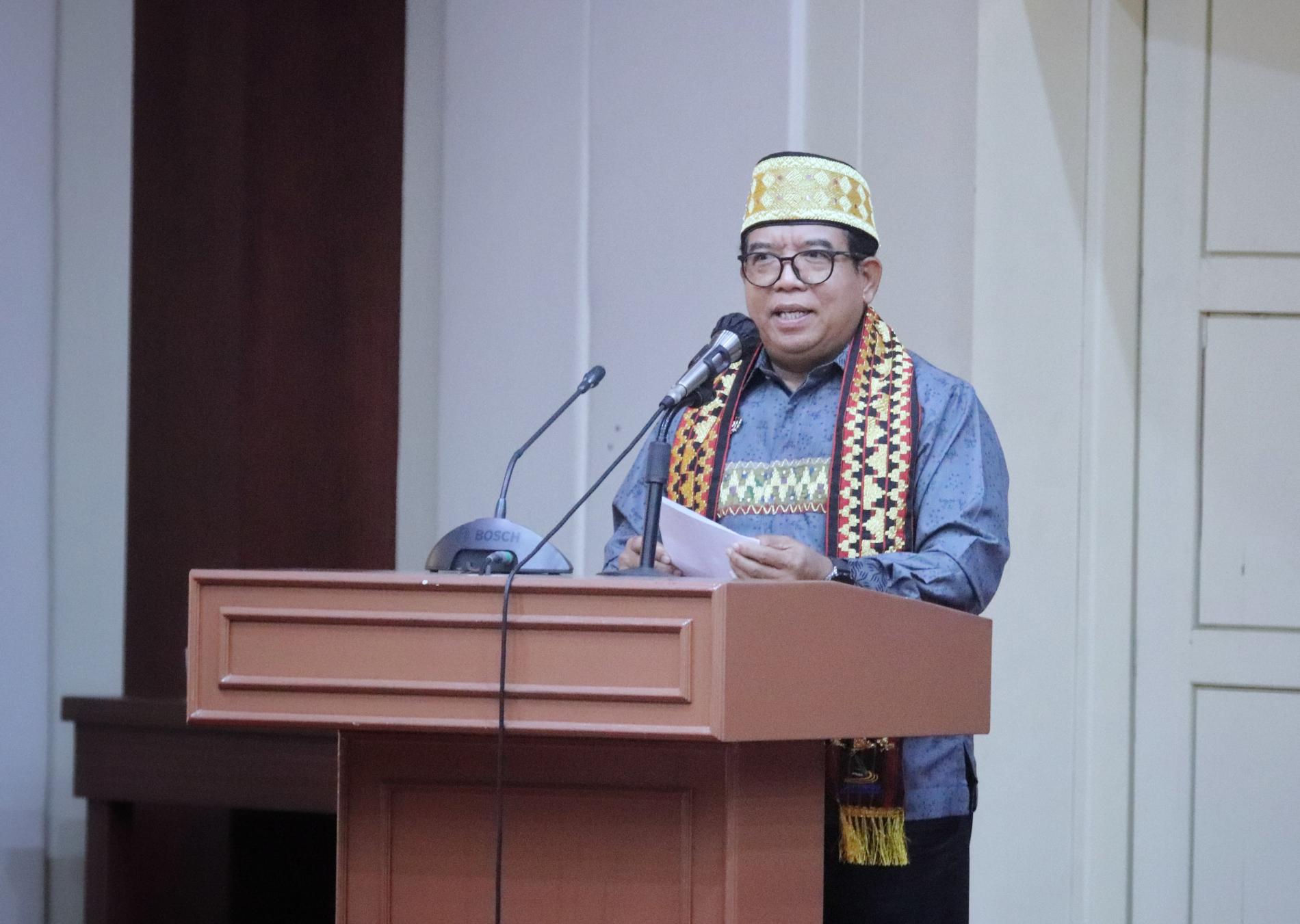 Pj. Gubernur Samsudin Buka Kegiatan Up Grading Keluarga Besar Jaringan Sekolah Islam Terpadu Wilayah Lampung