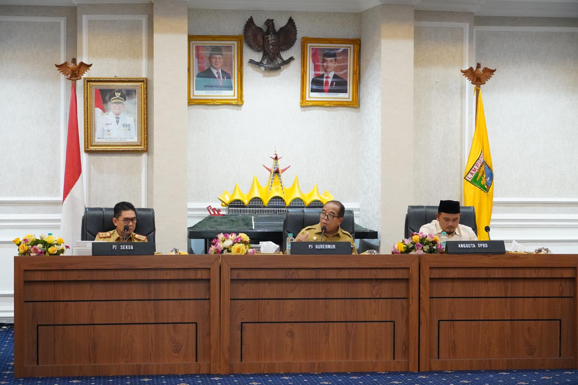 Pj. Gubernur Lampung Pimpin Rapat Koordinasi Pembahasan Ubi Kayu Guna Mewujudkan Kesejahteraan Petani Dan Pengusaha Tapioka