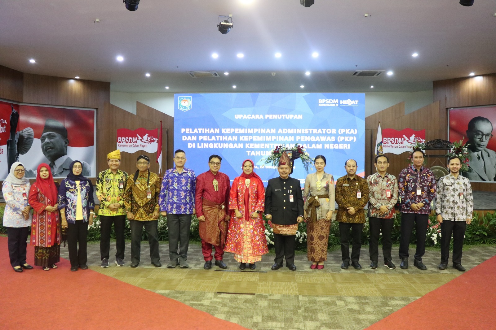 Tutup Diklat PKA-PKP, Kepala BPSDM Kemendagri Tekankan Pentingnya Skill Kepemimpinan