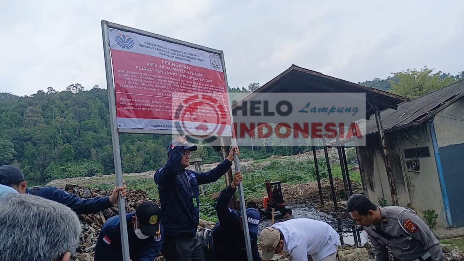 Bakal Ada Tersangka, Menteri LH Segel TPA Bakung Rusak Lingkungan