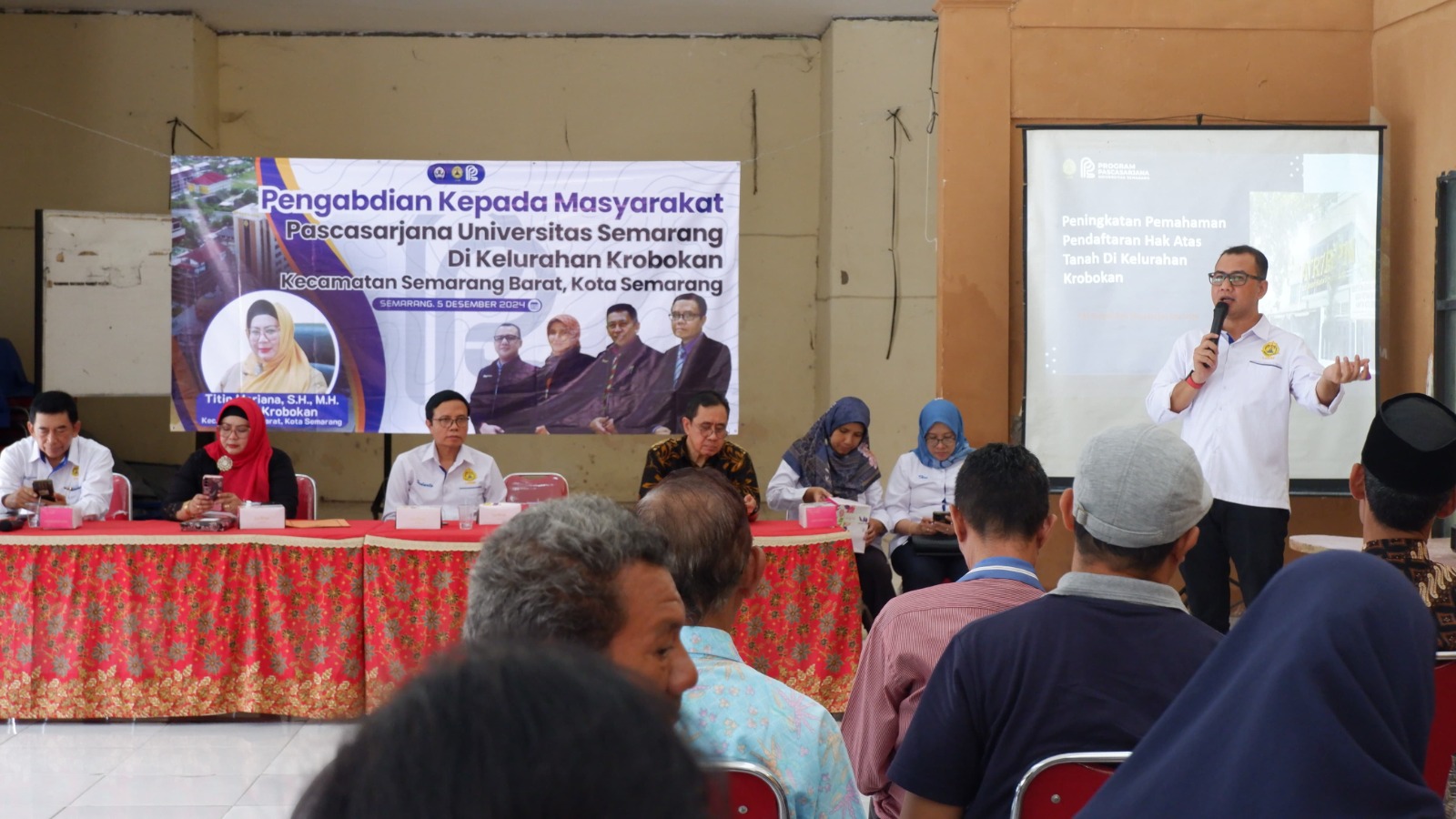 Tim PkM Dosen MH USM Gelar Sosialisasi Pendaftaran Tanah di Kelurahan Kerobokan