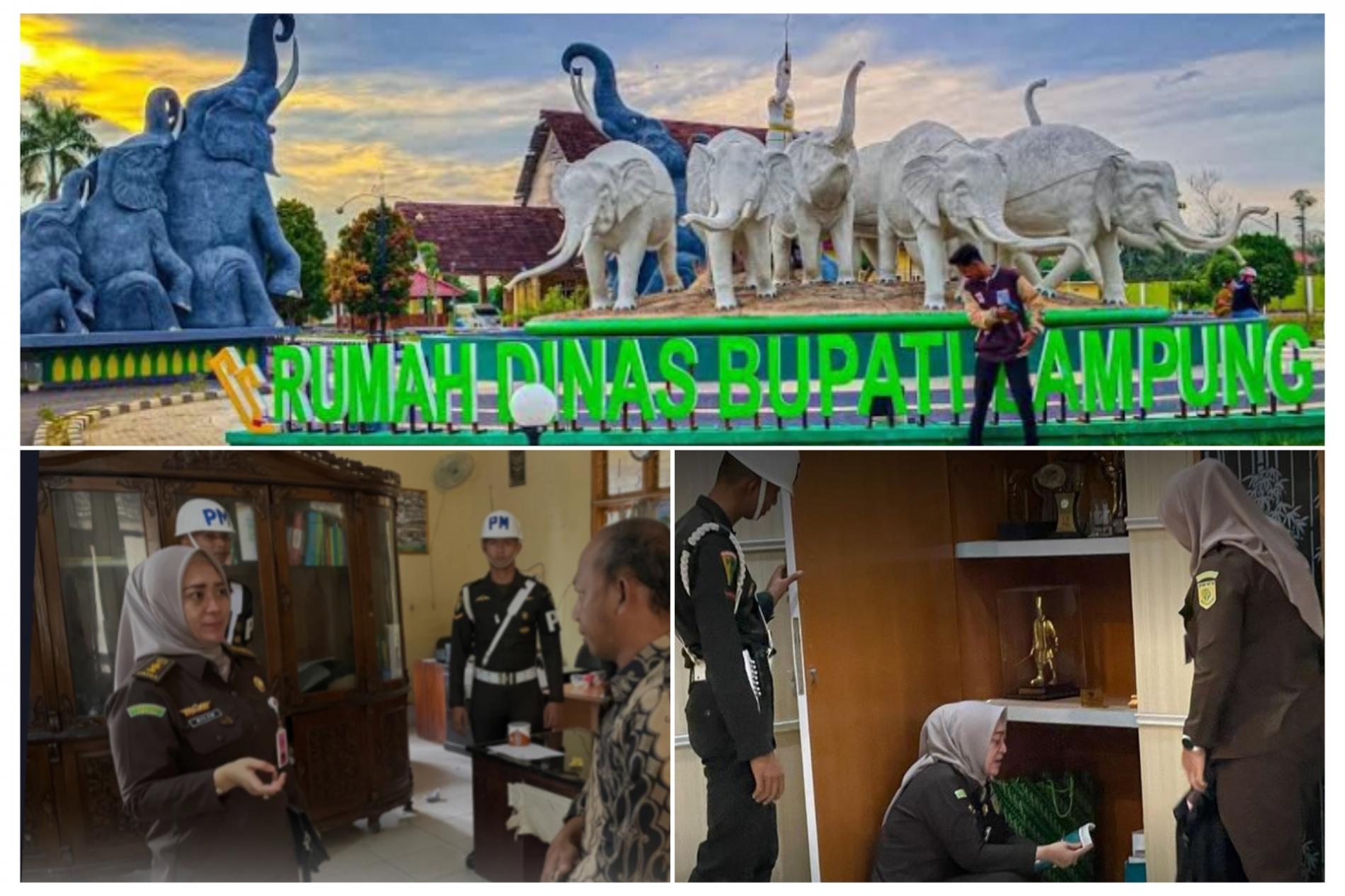 Selain Kantor PUPR, Kejati dan Kejari Geledah Rumdis Bupati Lamtim
