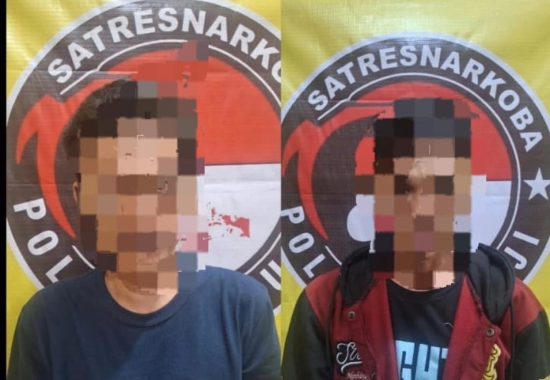 Dua Warga Tulangbawang Ditangkap Reserse Narkoba Mesuji