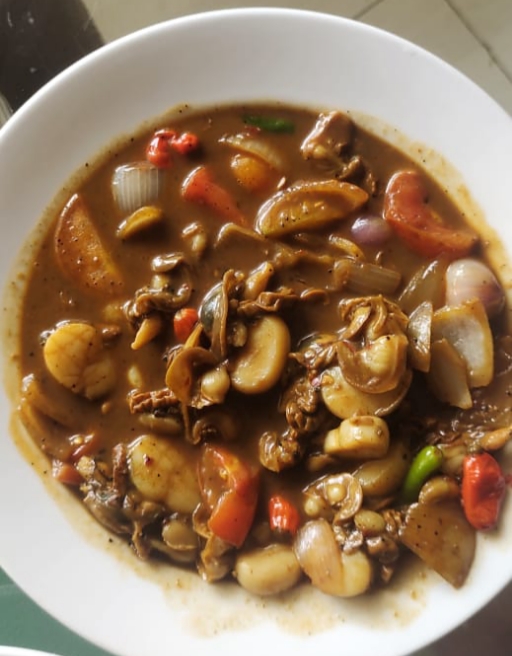 Lezat dan Higienis, Cafe Kopitiam Babe Tambah Menu Andalan Buruan Cobain Kerang Kampak Lada Hitam