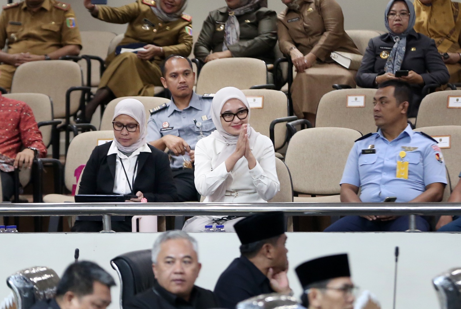 Jihan Nurlela Hadir pada Rapat Paripurna DPRD Lampung