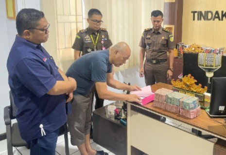Kejari Lambar Terima Kerugian Negara Rp500 Juta Kasus Tipikor di Pesibar