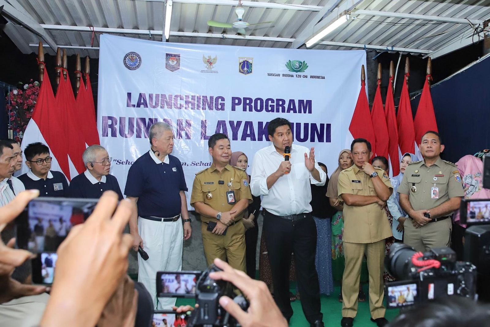 Model Vertikal, Puluhan Rumah Tidak Layak Huni di Kecamatan Johar Baru Akan Dibangun Yayasan Buddha Tzu Chi