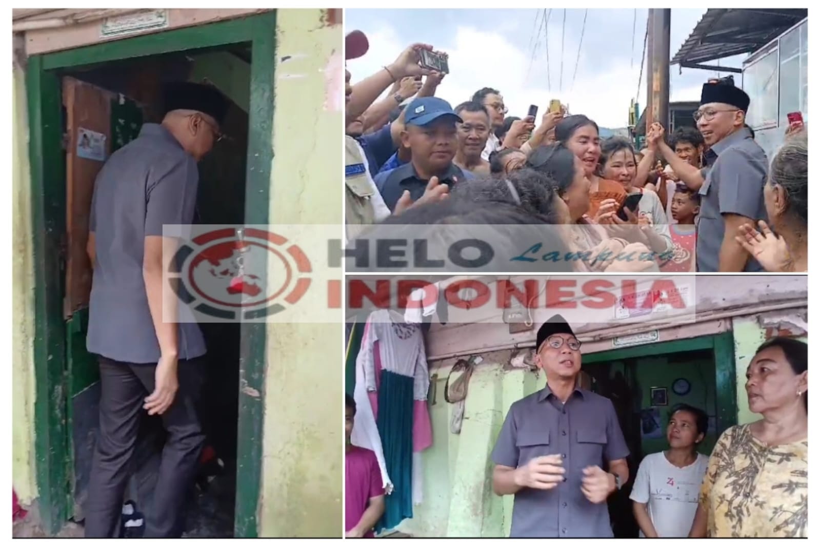 Lagi Berduka, Para Korban Banjir Sumringah Didatangi Pemimpin Mudanya