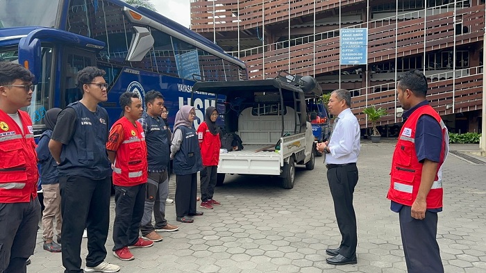 Rektor USM Terjunkan Relawan Bantu Korban Banjir di Grobogan