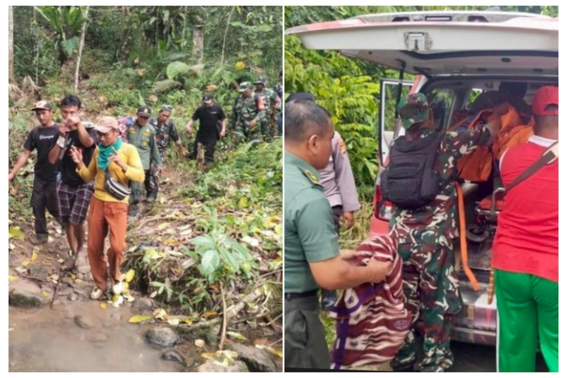 Sisa Tubuh Petani yang Dimangsa Harimau Dibawa ke Jateng