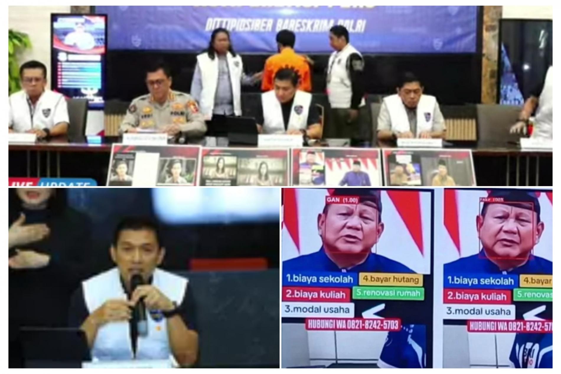 Deepfake AI Prabowo, Pria Lampung Tengah 4 Bulan Raih Rp30 Juta