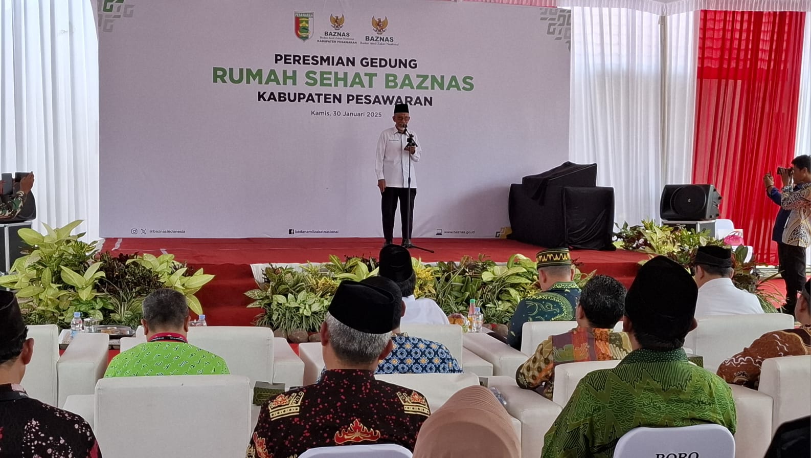 Komitmen Layani Kesehatan Masyarakat, Bupati Dendi Resmikan RSB Pesawaran