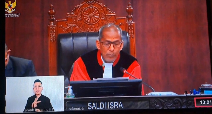 Putusan Dismissal MK, Kasus Bupati Terpilih Aries Lanjut ke Pembuktian
