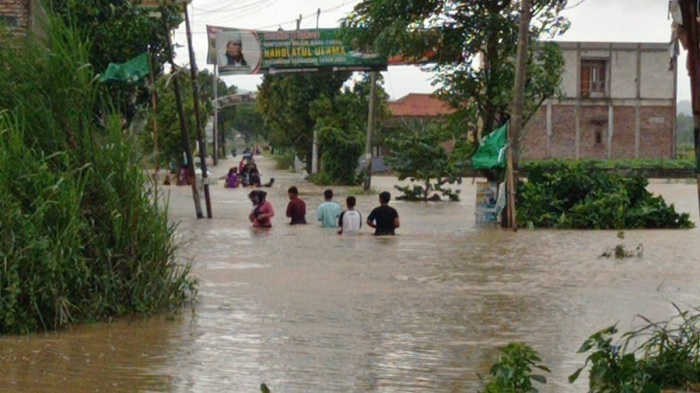 Air Sungai Meluap Lagi,  Banjir Kembali Melanda Kendal
