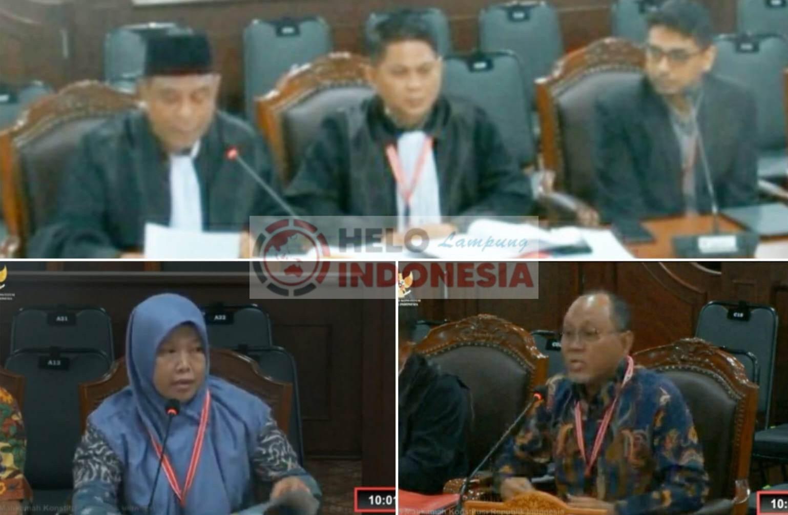 Sidang PHPU Pesawaran, MK Belum Dapat Bukti Valid Paket C Aries Sandi