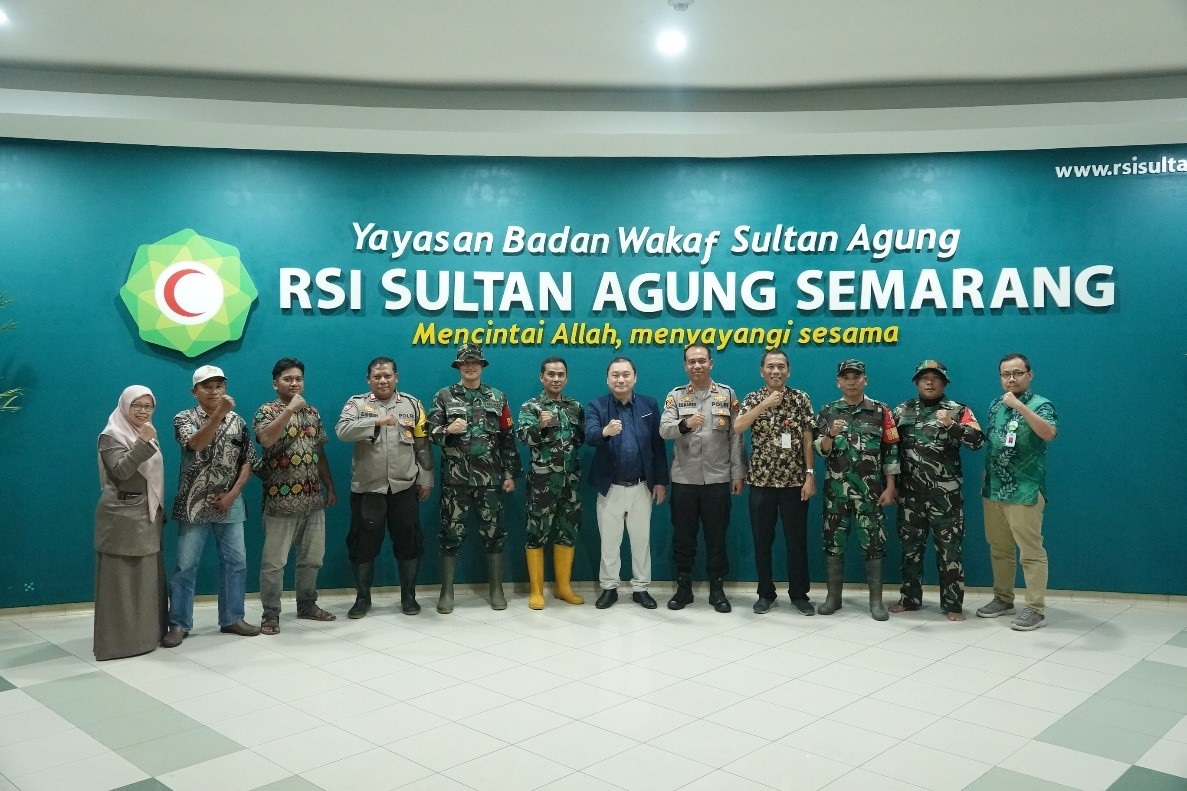 Bangun Sinergi, Dirut  RSI Sultan Agung Semarang Berkenalan dengan Tokoh Masyarakat
