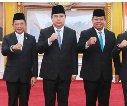 Tomsi Asal Bandarlampung Dilantik Jadi Sekjen Kemendagri Definitif