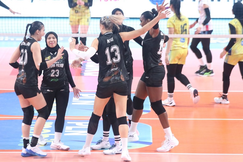 Proliga 2025, Popsivo Polwan Tak Tergoyahkan di Puncak Klasemen Usai Pukul Jakarta Electric 3-0