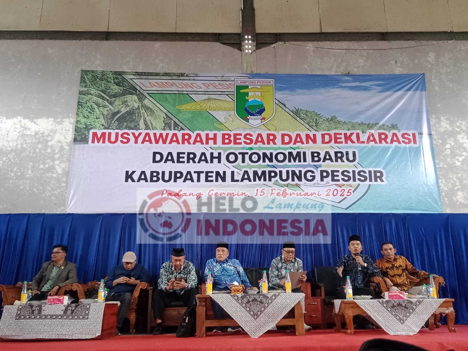 Masyarakat 5 Kecamatan Deklarasi DOB Kabupaten Lampung Pesisir